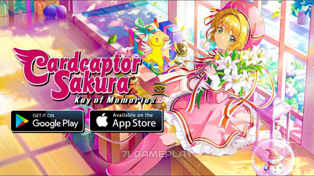 Sakura Card Captor: Memory Key front page with Sakura