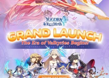 YGGDRA Re:birth SEA front page with some characters