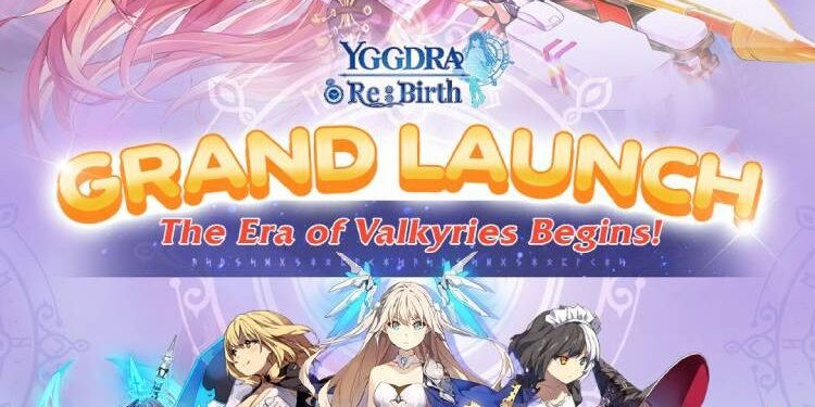 YGGDRA Re:birth SEA front page with some characters