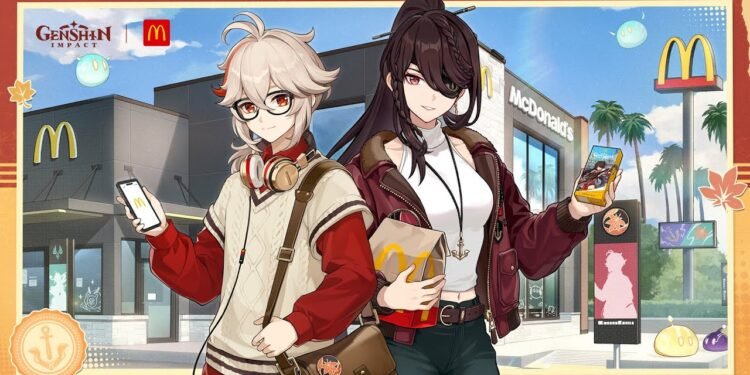 ¡Genshin Impact otorga recompensas exclusivas en su colaboración con McDonald’s!