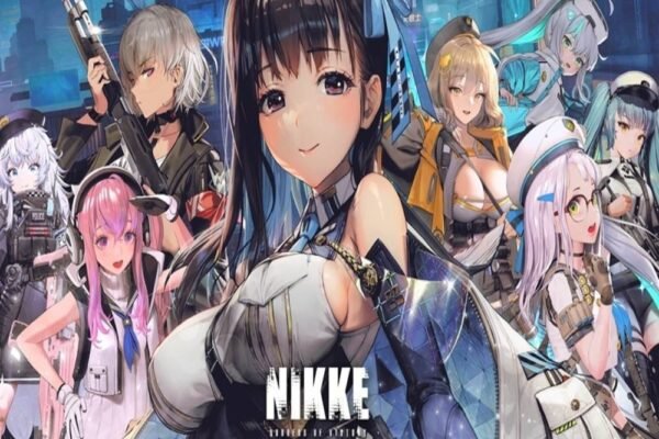 Some of the girls from Goddess of Victory: Nikke