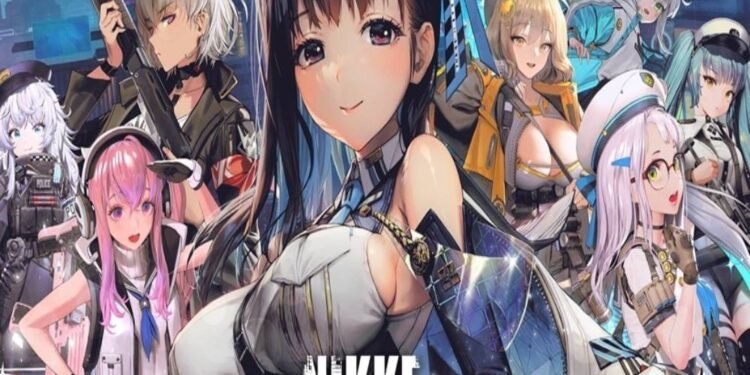 Some of the girls from Goddess of Victory: Nikke