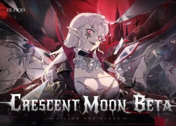 Silver and Moon front page. Some vampire characters