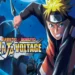 Naruto holding a kunai on the front cover of the game