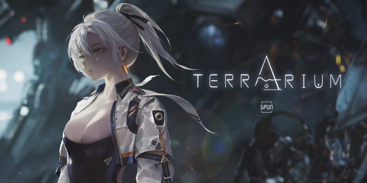 whitehair female character of project terrarium