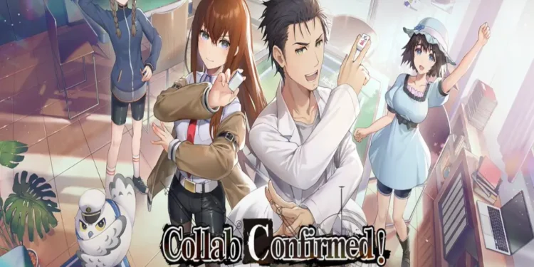 Riichi City x Steins;Gate collaboration pannel