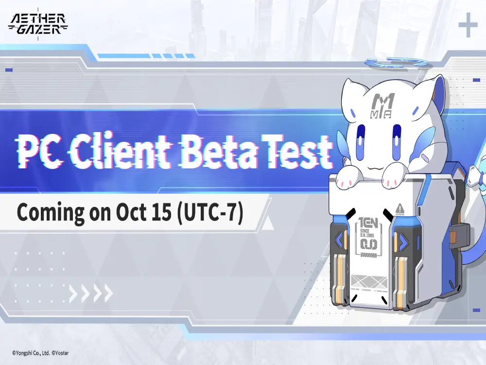 Aether Gazer PC client beta test