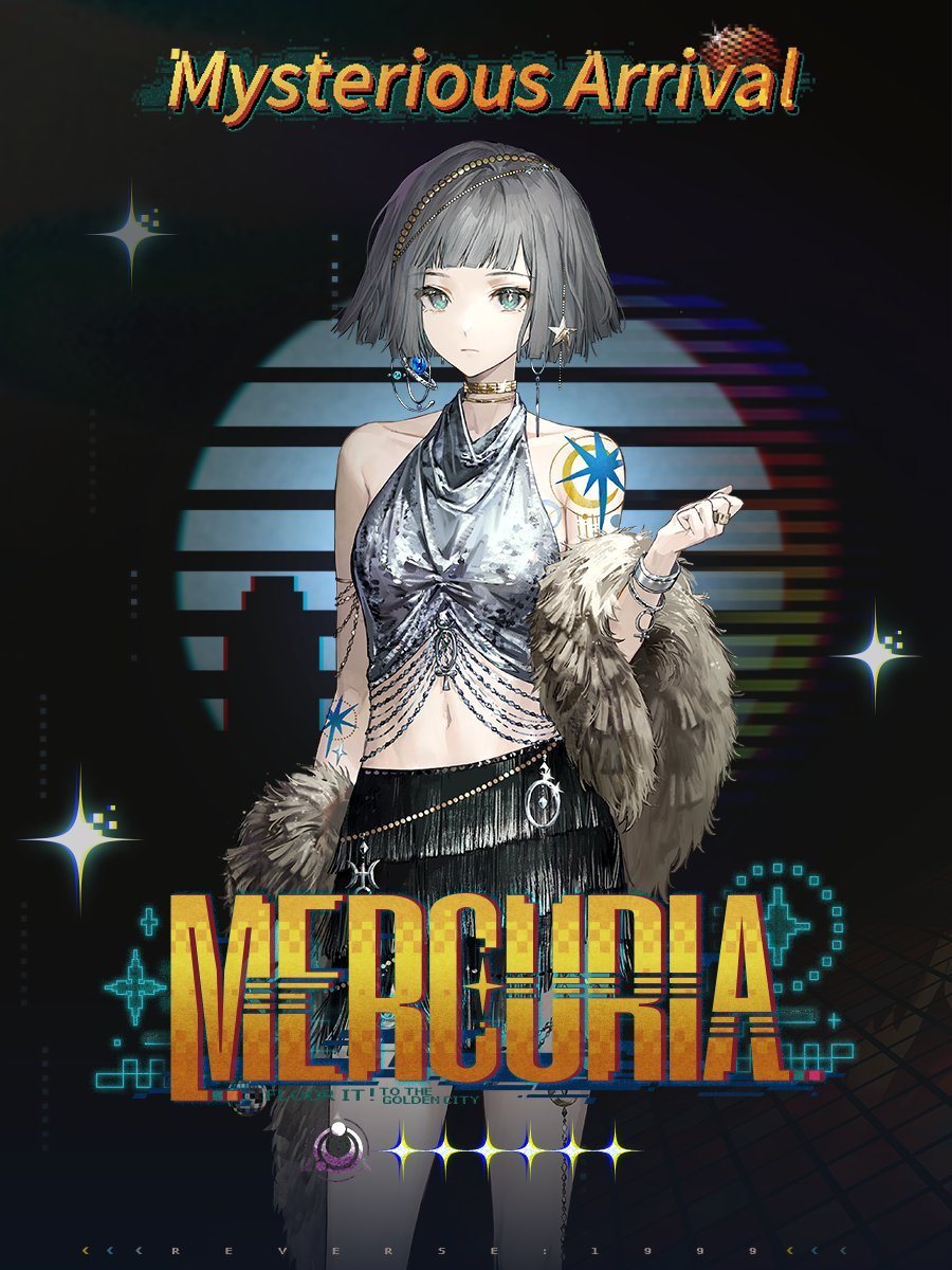 Mercuria character advertisement in Reverse: 1999