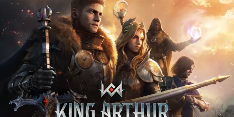 king arthur legends rise characters on its official poster