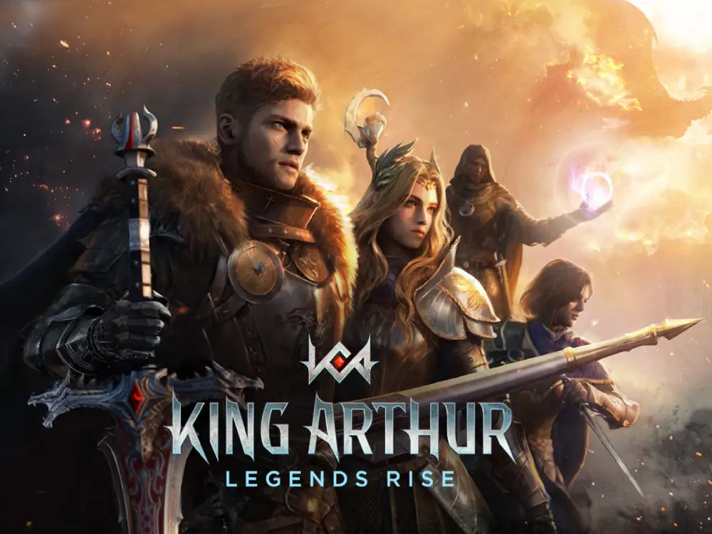 king arthur legends rise characters on its official poster