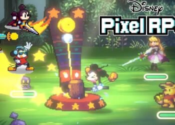 mickey mouse and more disney characters in a game for mobiles