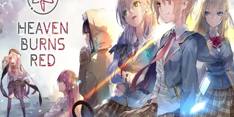 6 female characters from Heaven Burns Red