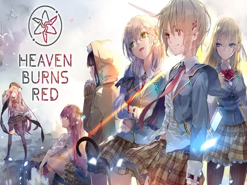 6 female characters from Heaven Burns Red