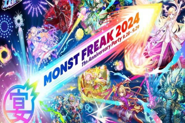 Monster Strike 11th Anniversary Poster in MONST FREAK 2024