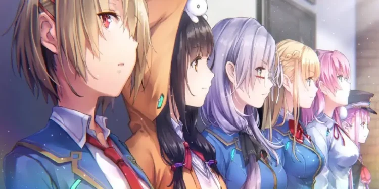 female characters of heaven burns red